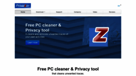 What Privazer.com website looked like in 2019 (5 years ago)