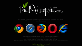 What Paidviewpoint.com website looked like in 2019 (5 years ago)