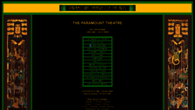 What Paramounttheatre.com website looked like in 2019 (5 years ago)