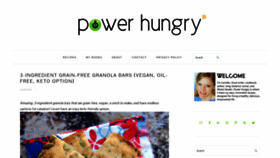 What Powerhungry.com website looked like in 2019 (5 years ago)