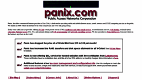What Panix.com website looked like in 2019 (5 years ago)