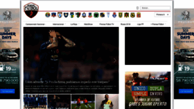 What Prensafutbol.cl website looked like in 2019 (5 years ago)