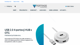 What Portrade.sk website looked like in 2019 (5 years ago)