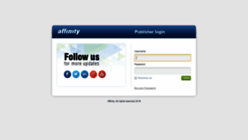 What Pub.affinity.com website looked like in 2019 (5 years ago)