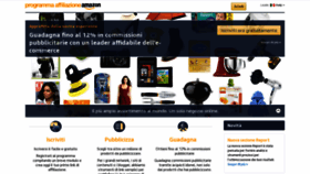 What Programma-affiliazione.amazon.it website looked like in 2019 (5 years ago)