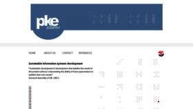 What Pke.hr website looked like in 2019 (5 years ago)