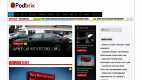 What Podbrix.com website looked like in 2019 (5 years ago)