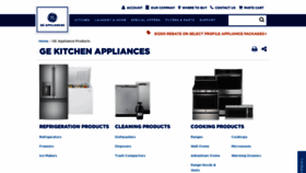 What Products.geappliances.com website looked like in 2019 (5 years ago)