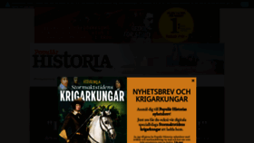 What Popularhistoria.se website looked like in 2019 (5 years ago)