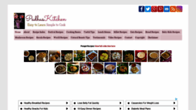What Padhuskitchen.com website looked like in 2019 (6 years ago)
