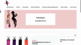 What Parfumblog.hu website looked like in 2019 (5 years ago)