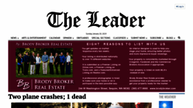 What Ptleader.com website looked like in 2019 (5 years ago)