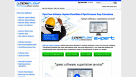 What Pipeflow.com website looked like in 2019 (5 years ago)