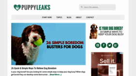 What Puppyleaks.com website looked like in 2019 (5 years ago)