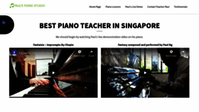 What Pianoteacherinsingapore.com website looked like in 2019 (5 years ago)
