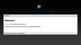 What Protected.to website looked like in 2019 (5 years ago)