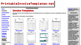 What Printableinvoicetemplates.net website looked like in 2019 (5 years ago)