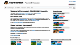 What Playmowatch.com website looked like in 2019 (5 years ago)