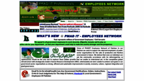 What Pmadit.com website looked like in 2019 (5 years ago)