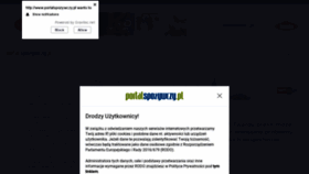 What Portalspozywczy.pl website looked like in 2019 (5 years ago)