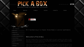 What Pickabox.co.za website looked like in 2019 (5 years ago)
