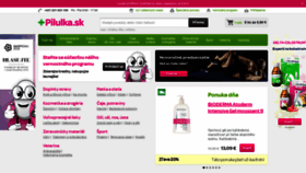 What Pilulka.sk website looked like in 2019 (5 years ago)