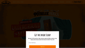 What Potbelly.com website looked like in 2019 (5 years ago)