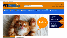 What Petzone.co.uk website looked like in 2019 (5 years ago)