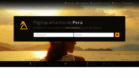 What Paginasamarillas.com.pe website looked like in 2019 (5 years ago)