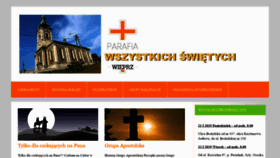 What Parafia-wieprz.pl website looked like in 2019 (5 years ago)