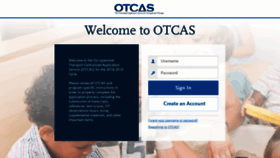 What Portal.otcas.org website looked like in 2019 (5 years ago)