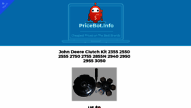 What Pricebot.info website looked like in 2019 (5 years ago)
