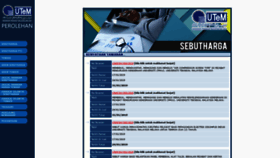 What Perolehan.utem.edu.my website looked like in 2019 (5 years ago)