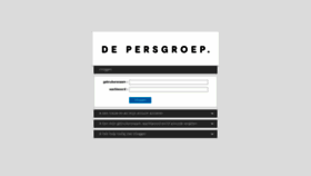 What Persgroep.output-online.nl website looked like in 2019 (5 years ago)