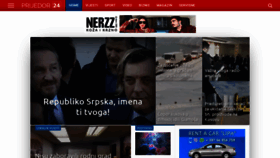 What Prijedor24.com website looked like in 2019 (5 years ago)