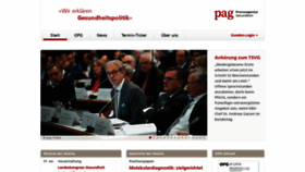 What Pa-gesundheit.de website looked like in 2019 (5 years ago)