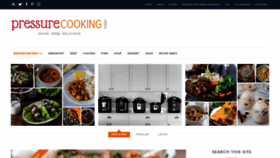 What Pressurecookingtoday.com website looked like in 2019 (5 years ago)