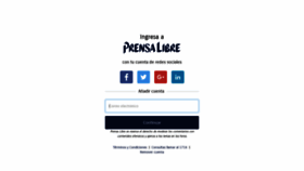 What Plconnect.prensalibre.com website looked like in 2019 (5 years ago)