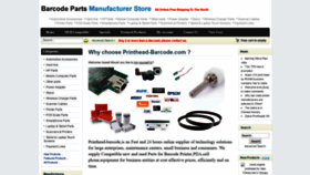 What Printhead-barcode.com website looked like in 2019 (5 years ago)