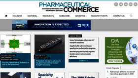 What Pharmaceuticalcommerce.com website looked like in 2019 (5 years ago)