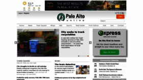 What Paloaltoonline.com website looked like in 2019 (5 years ago)