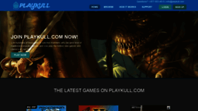 What Playkull.com website looked like in 2019 (5 years ago)