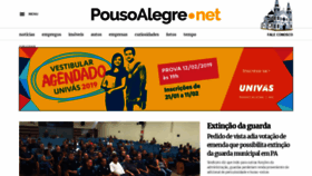 What Pousoalegre.net website looked like in 2019 (5 years ago)