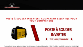 What Poste-a-souder-inverter.fr website looked like in 2019 (5 years ago)