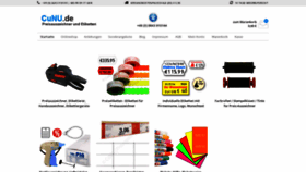 What Preisauszeichneretiketten.com website looked like in 2019 (5 years ago)