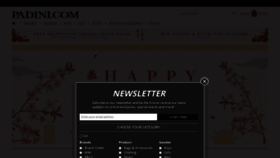 What Padini.com website looked like in 2019 (5 years ago)