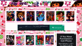 What Playdora.com website looked like in 2019 (5 years ago)