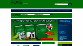 What Pons.pl website looked like in 2019 (5 years ago)