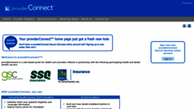 What Providerconnect.ca website looked like in 2019 (6 years ago)