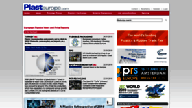 What Plasteurope.com website looked like in 2019 (5 years ago)